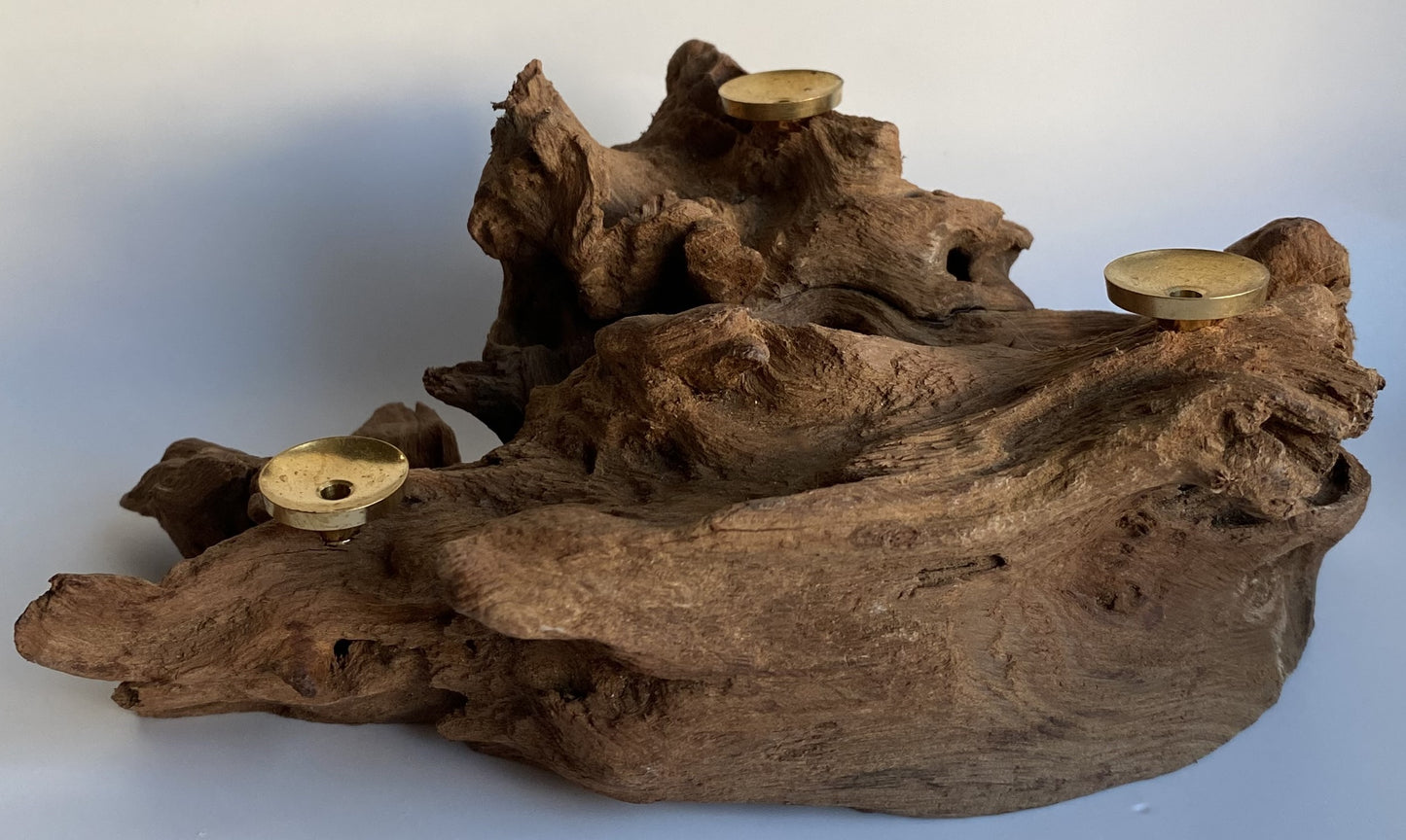 Lemn natural (Driftwood) - Suport 3 sfere