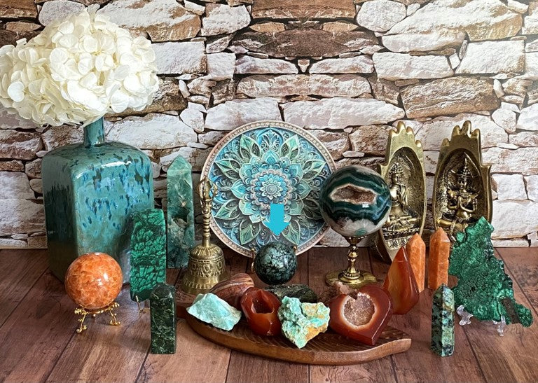 Turcoaz Verde - Sfera piatra semipretioasa