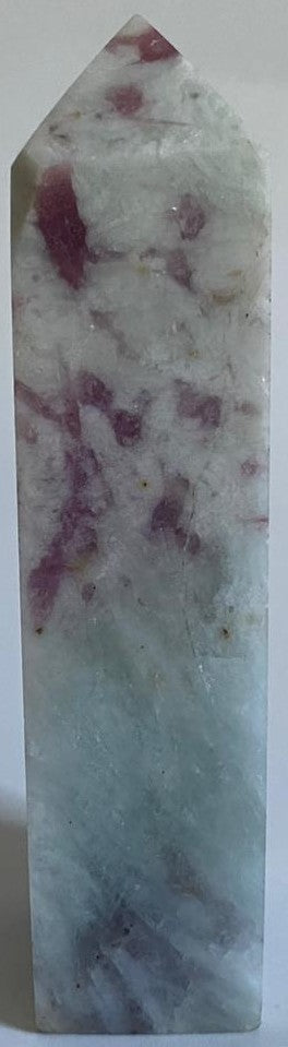 Obelisc din Turmalina Rosie semipretioasa naturala de 11 cm