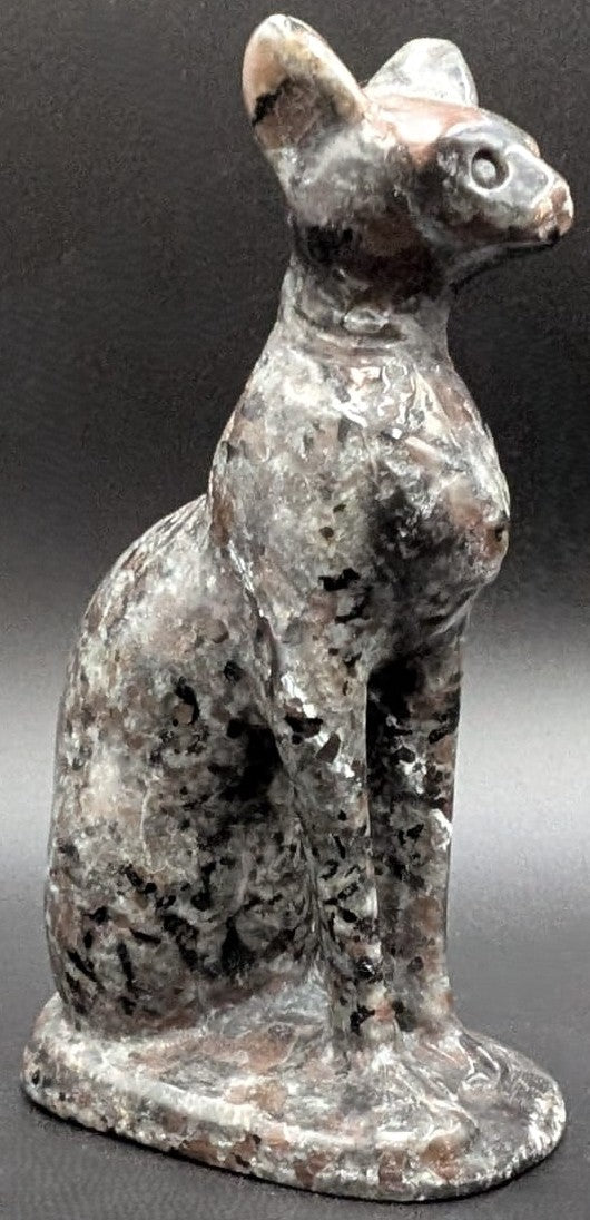 Yooperlite - Pisica Egipteana 9.8cm - Pietre Semipretioase Naturale