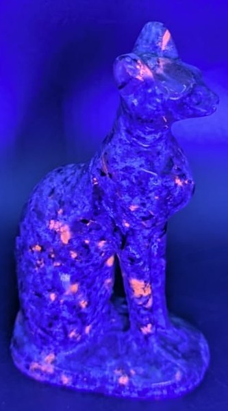 Yooperlite - Pisica Egipteana 9.8cm - Pietre Semipretioase Naturale